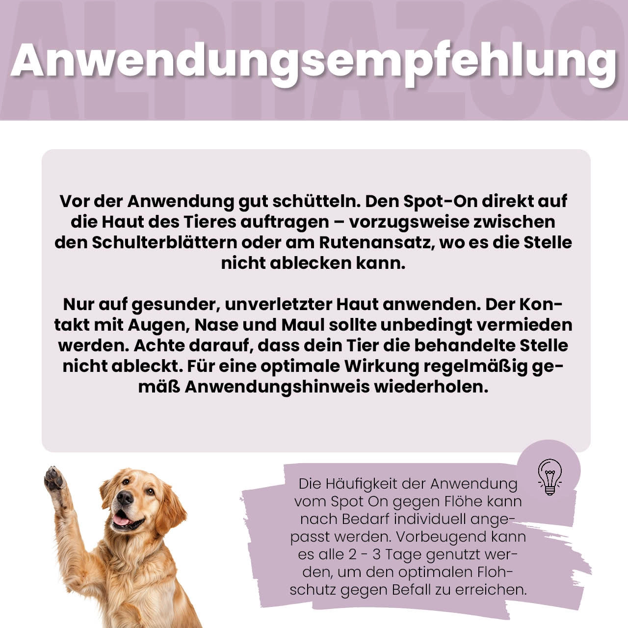 ByeByeVloh Spot-On für Hunde 100 ml