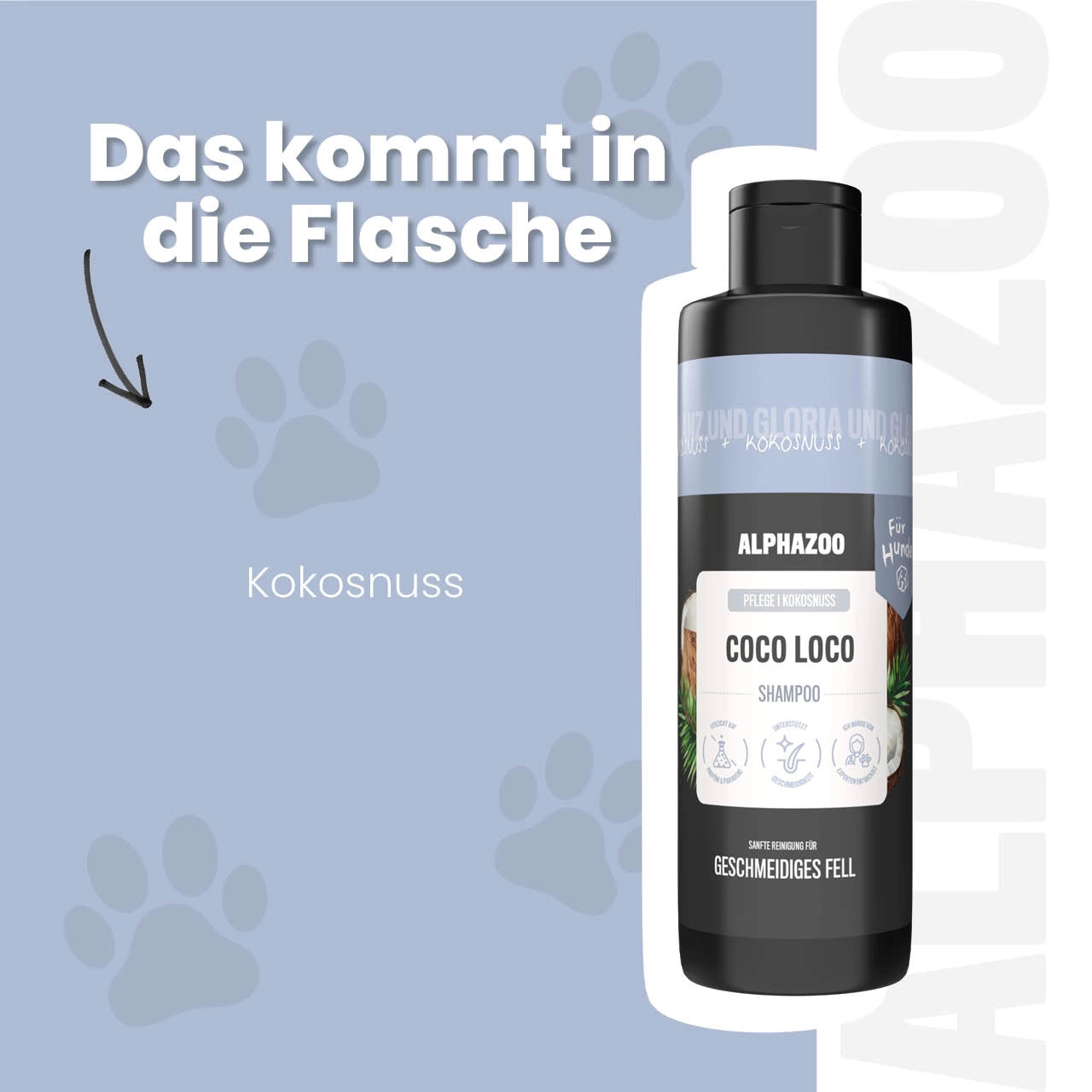 Coco Loco Shampoo für Hunde 250 ml