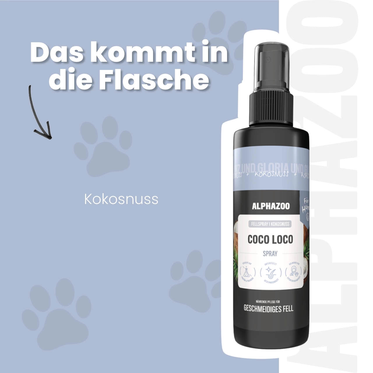 Coco Loco Fellspray für Hunde 250 ml