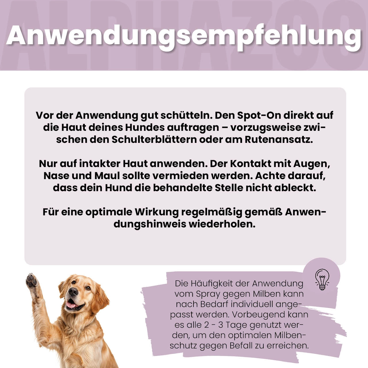 MilbHunter Spot-On für Hunde 100 ml