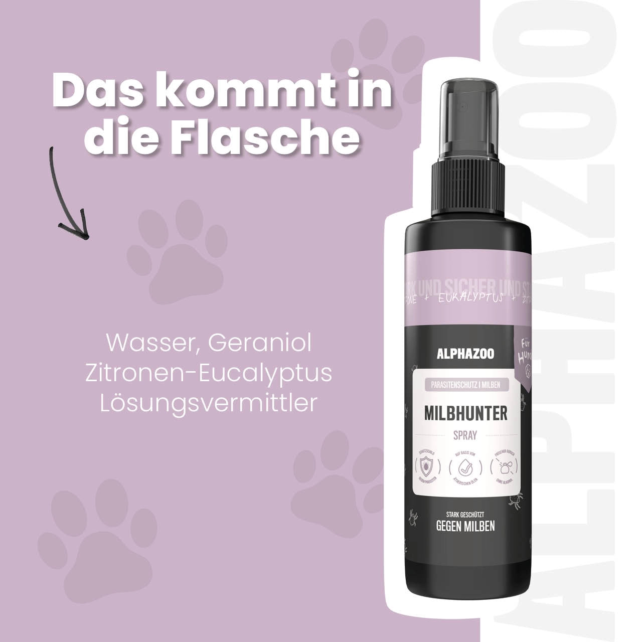 MilbHunter Milbenspray für Hunde