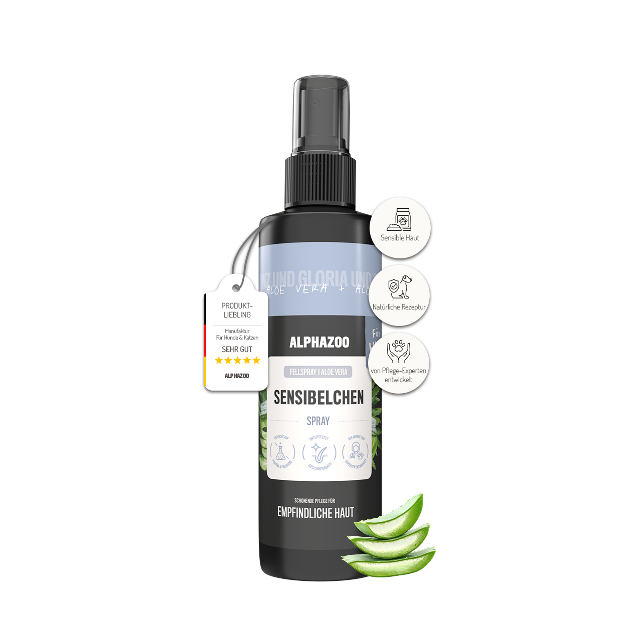 Sensibelchen Fellspray für Hunde 250 ml