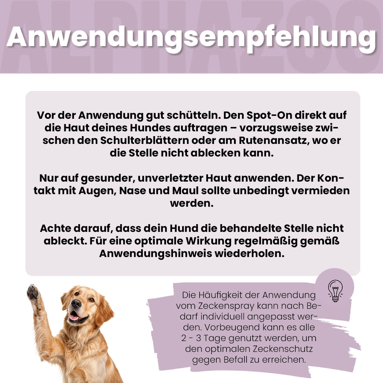 ZeckAttack Spot-On für Hunde 100 ml