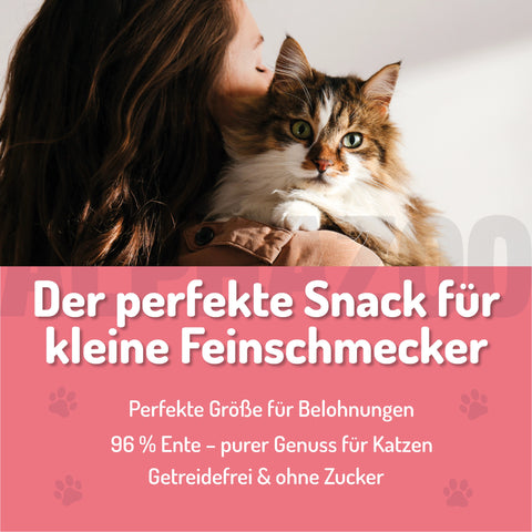 Duck Duck Duck Duck 65 g  Ente Ente Ente Ente â Hochwertige Leckerli mit hohem Fleischanteil