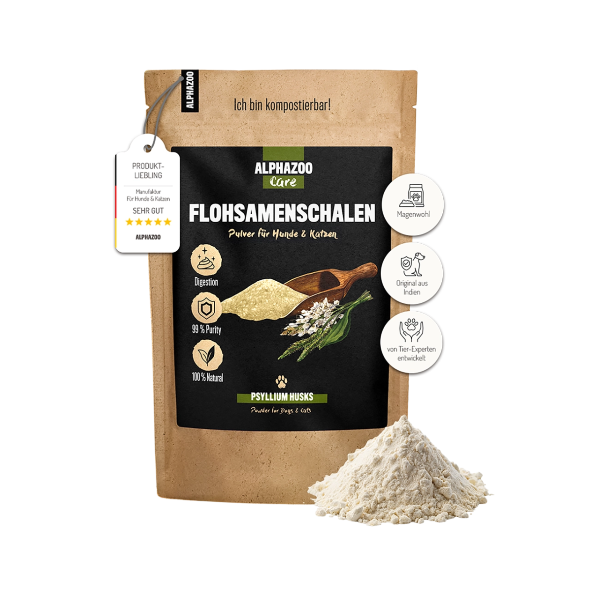 Flohsamenschalen gemahlen 250 g