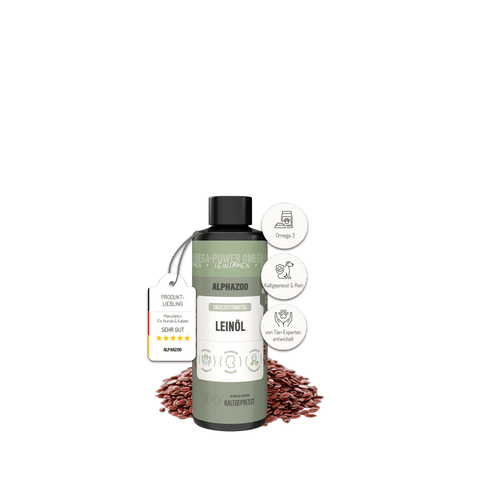 Linseed oil for cats Leinöl Katze – natürliche Pflege mit Omega-3 & Omega-6