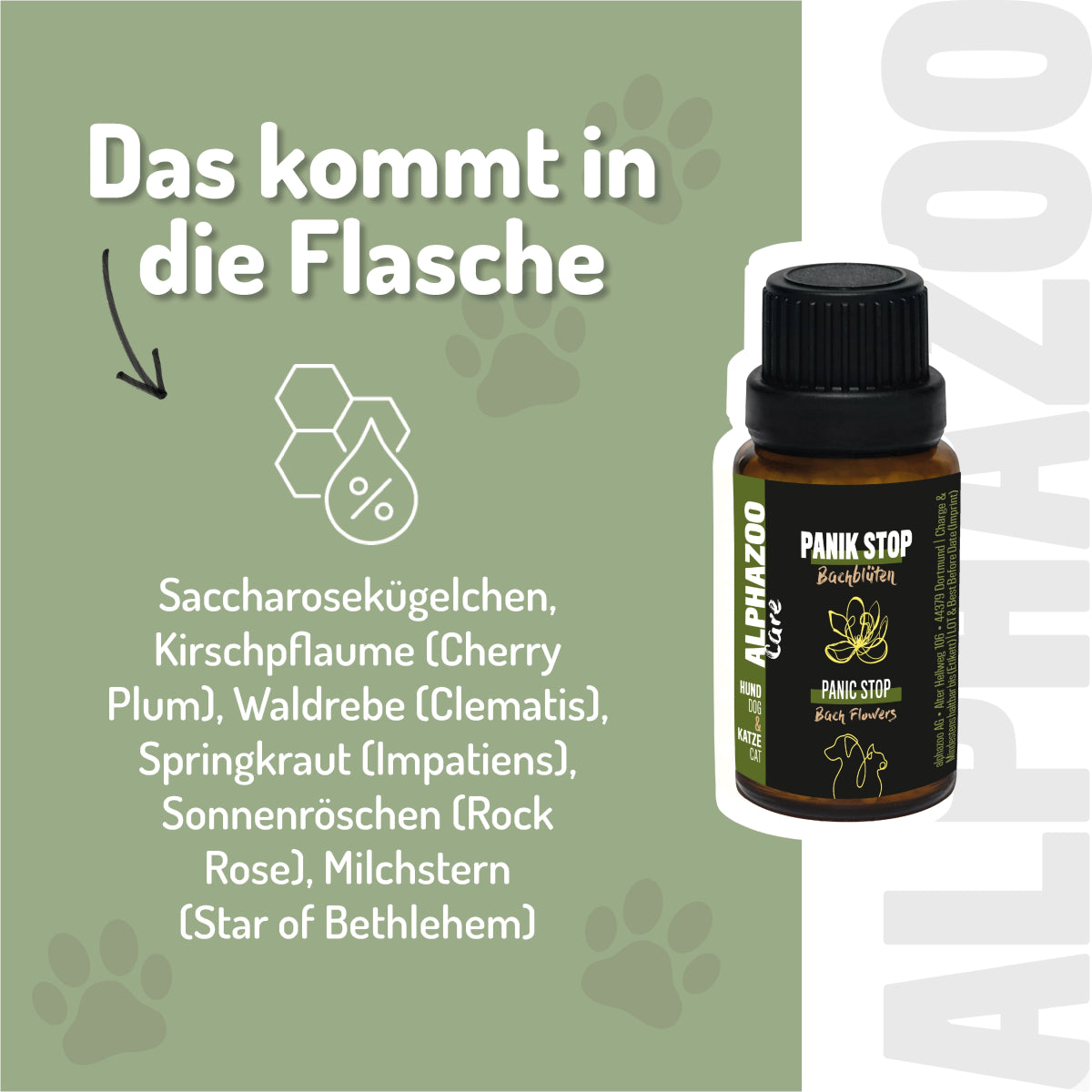 Panik Stop BachblĂŒten 15 g Panik-Stop BachblĂŒten â sanfte UnterstĂŒtzung bei Unruhe & Stress