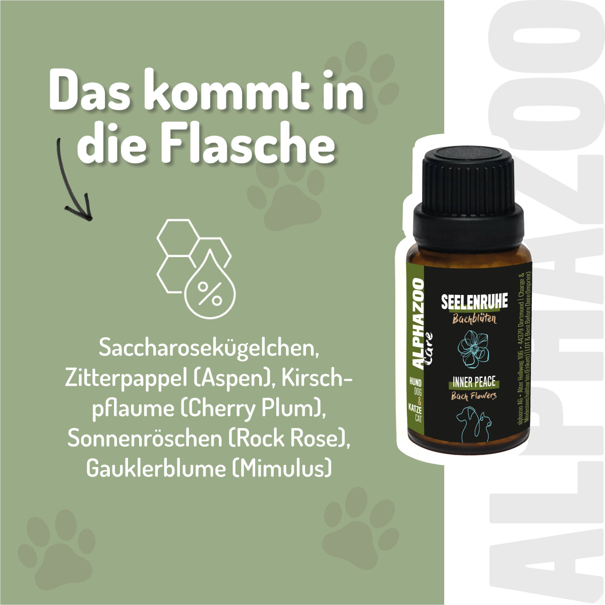 Seelenruhe BachblĂŒten 15 g Seelenruhe BachblĂŒten 15 g, sanfte Entspannung fĂŒr Hunde und Katzen als Globuli