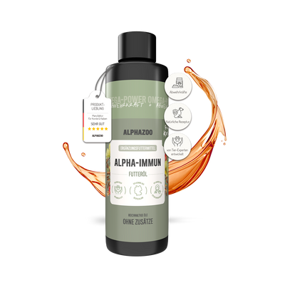 Alpha-Immun Futteröl für Katzen