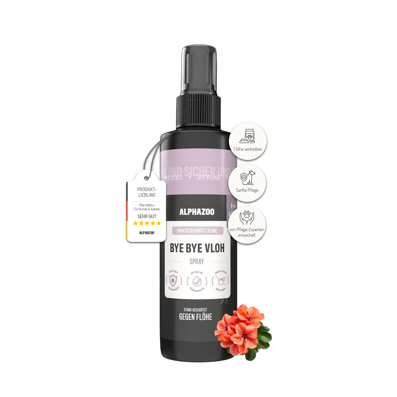 ByeByeVloh Flohspray für Hunde