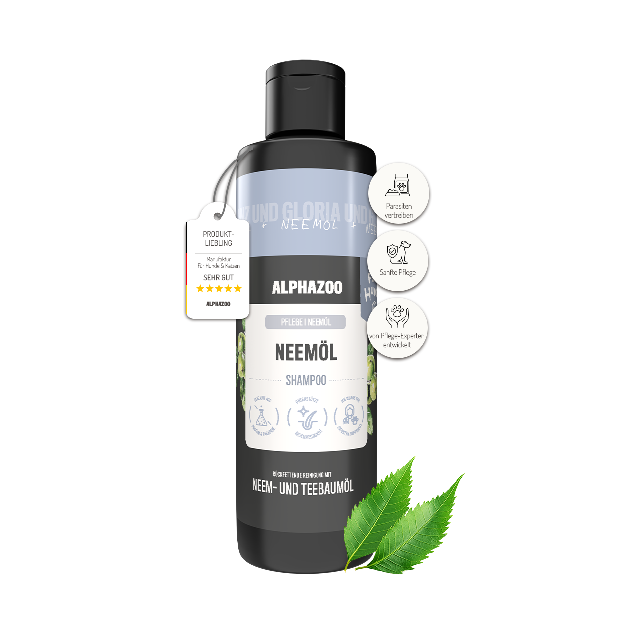 
                    Neem oil shampoo for dogs 250 ml
                    