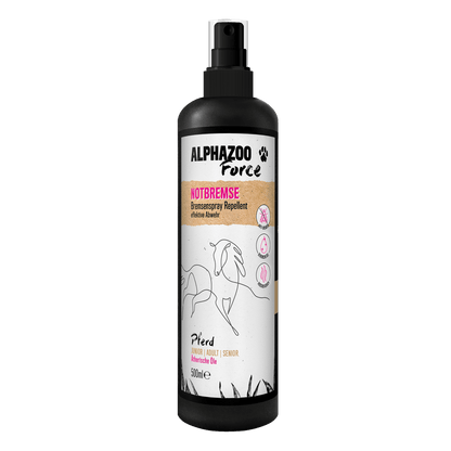 Emergency brake spray for horses I against horseflies, flies and mosquitoes