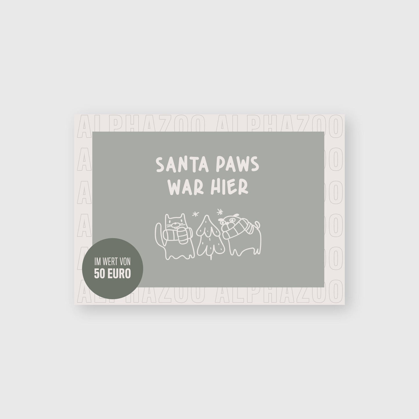 Santa Paws,ALPHAZOO