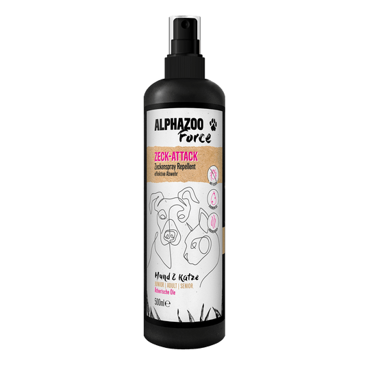 ZeckAttack tick spray for dogs & cats I Strong tick protection