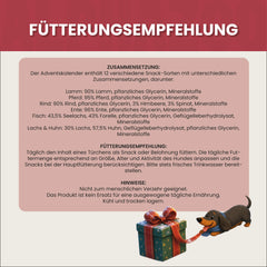Alphazoo Adventskalender 2026 für Hunde
