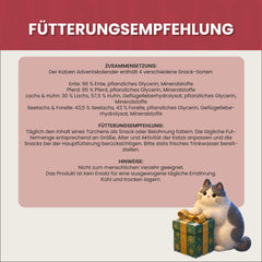 Alphazoo Adventskalender 2026 für Katzen