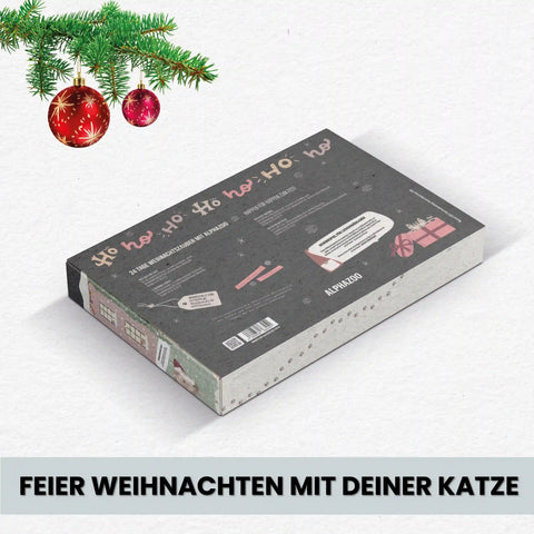 Alphazoo Adventskalender 2025 für Katzen Alphazoo Adventskalender 2025 für Katzen - 24 hochwertige Snacks, gesunde Leckerlis, ideales Weihnachtsgeschenk für Katzenbesitzer, getreidefrei
