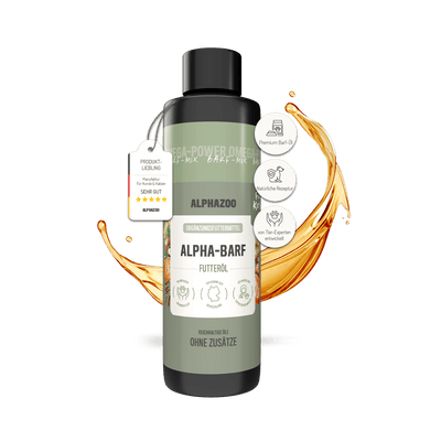 Alpha-Barf food oil for cats