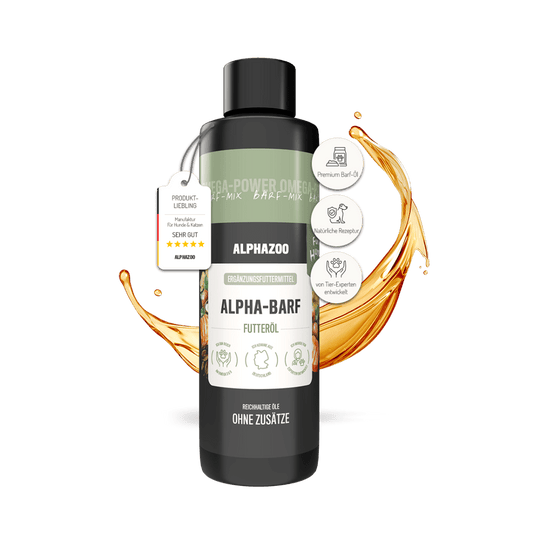 Alpha-Barf Futteröl für Hunde