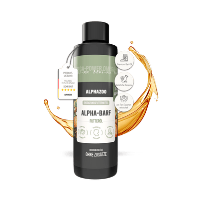 Alpha-Barf Futteröl für Hunde