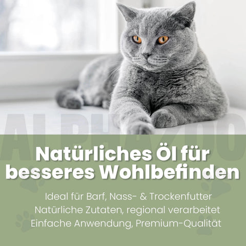Alpha-Barf food oil for cats
