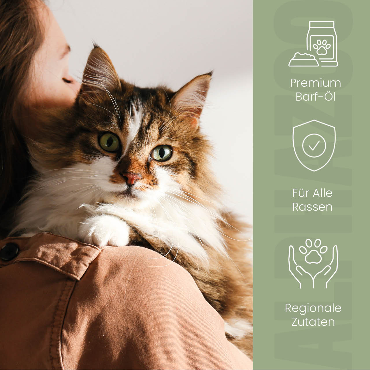 
                      Alpha-Barf food oil for cats Alpha-BARF Cat Food Oil – for a shiny coat & healthy skin
                      