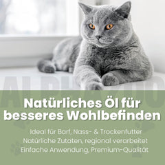 Alpha-Barf Futteröl für Katzen