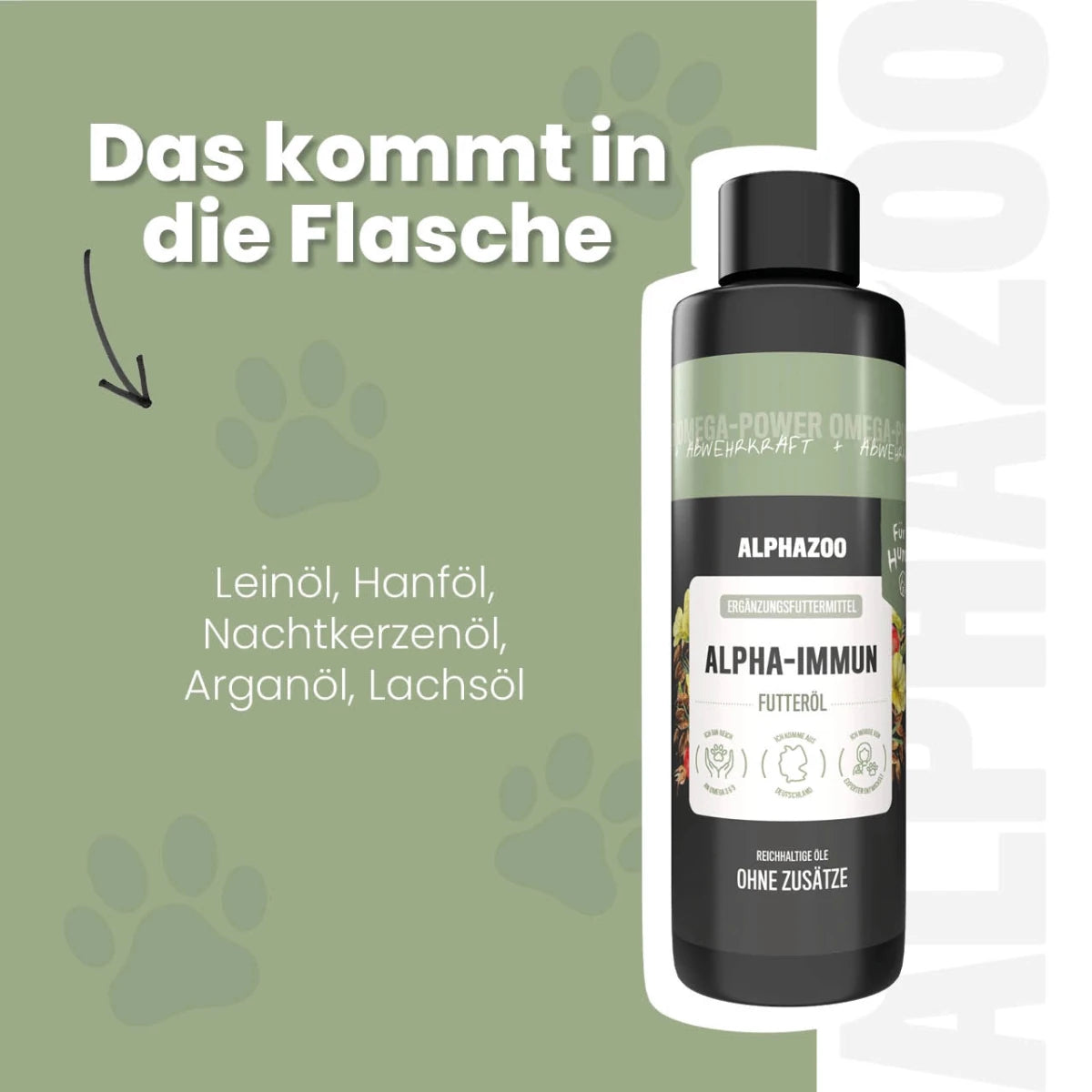 
                      Alpha-Immun food oil for dogs and cats I strengthen the immune system Alpha-Immun Dog Food Oil – Natural oil with Omega fatty acids
                      