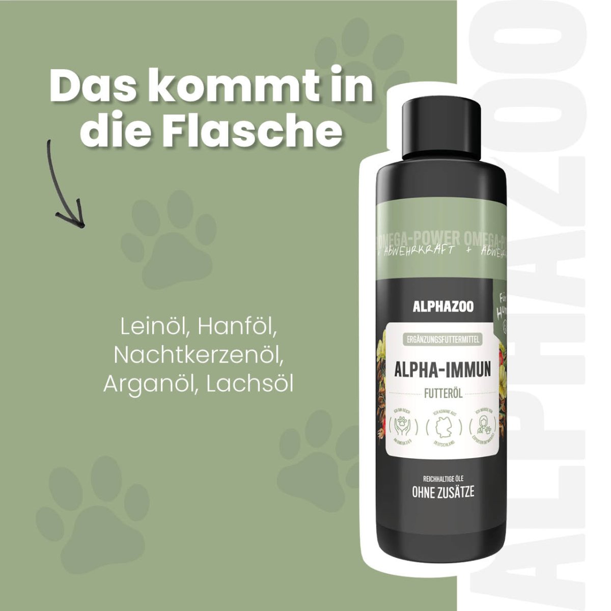 
                      Alpha-Immun food oil for dogs and cats I strengthen the immune system Alpha-Immun Dog Food Oil – Natural oil with Omega fatty acids
                      