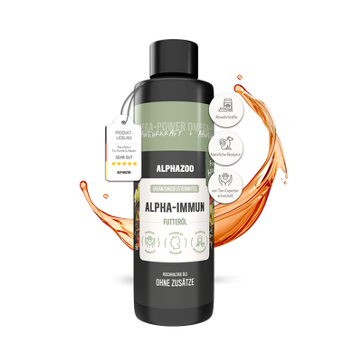 Alpha-Immun Futteröl für Hunde