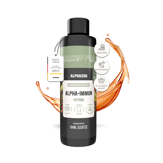 Alpha-Immun Futteröl für Hunde