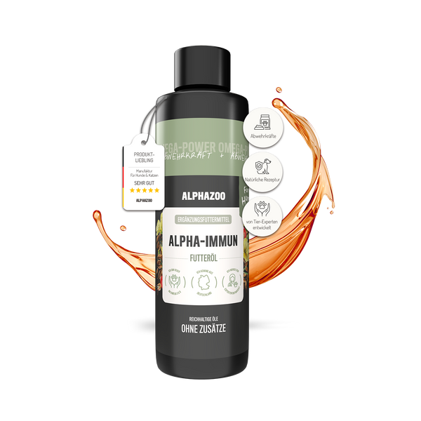 Alpha-Immun Futteröl für Hunde