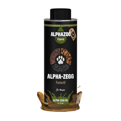 Alpha-Zegg Futteröl für Hunde I Begleitung im Frühling & Sommer