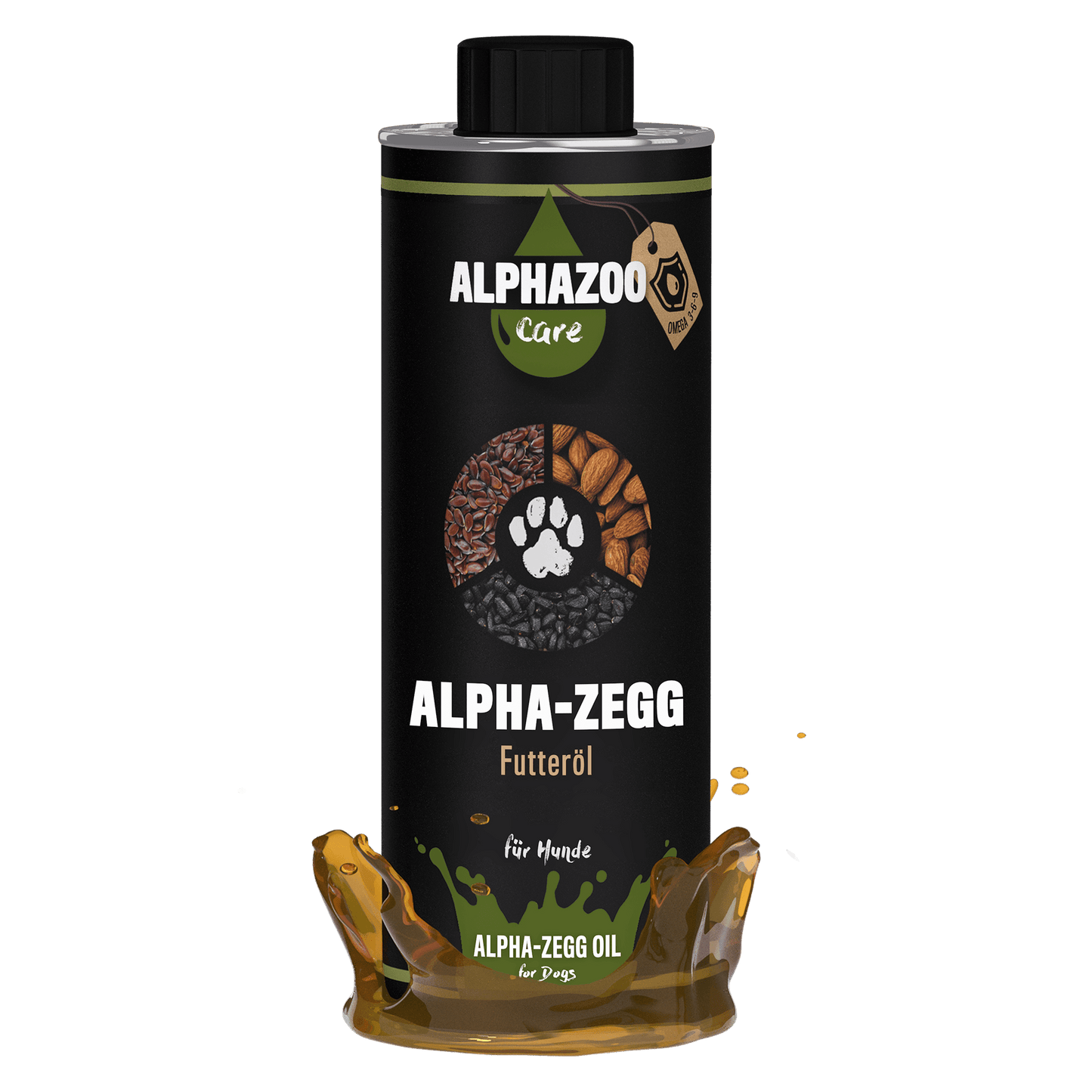 Alpha-Zegg Futteröl für Hunde I Begleitung im Frühling & Sommer