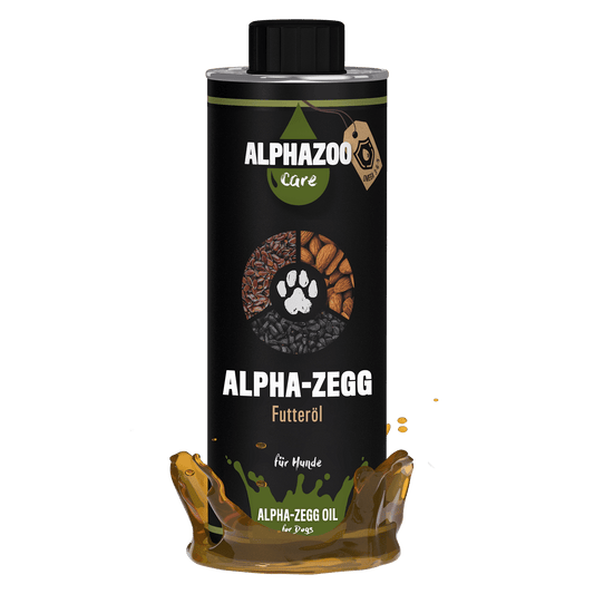 Alpha-Zegg food oil for dogs I Accompaniment in spring & summer
