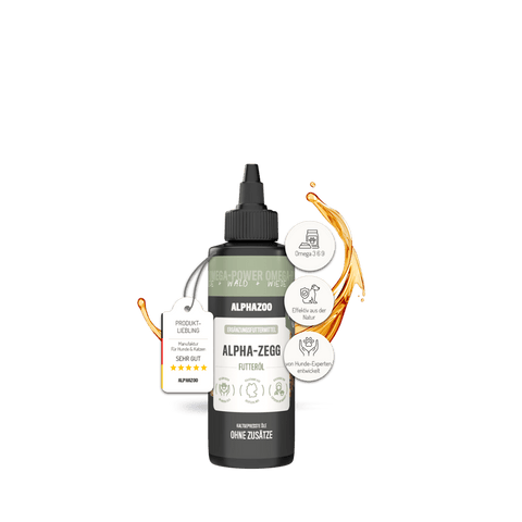 Alpha-Zegg food oil for dogs I companion in spring and summer