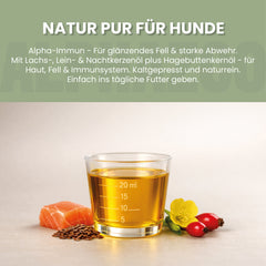 Alpha-Immun Futteröl für Hunde