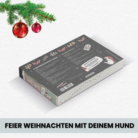 Alphazoo Adventskalender 2025 für Hunde Alphazoo Adventskalender 2025 für Hunde - 24 hochwertige Snacks, gesunde Leckerlis, ideales Weihnachtsgeschenk für Hundebesitzer, getreidefrei