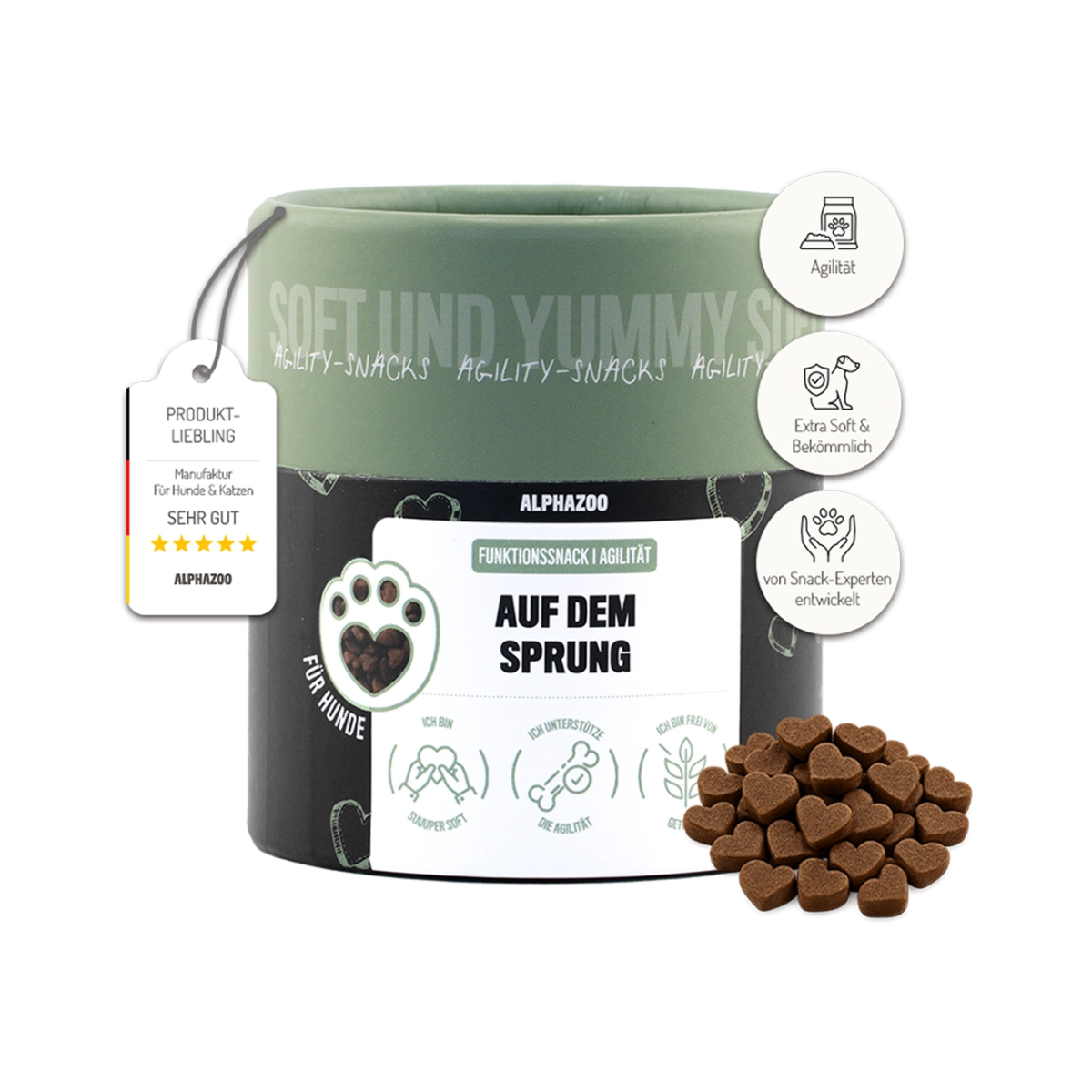 
                      On the Go 60 g On the go – functional snack with collagen for joints & mobility
                      