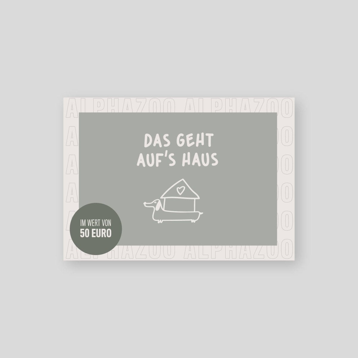 
                      Auf's Haus
                      