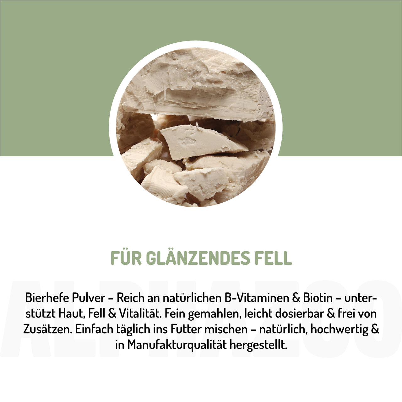 
                      Bierhefe Pulver Bierhefe für Hunde & Katzen – Biotin & Vitamin B-Komplex
                      