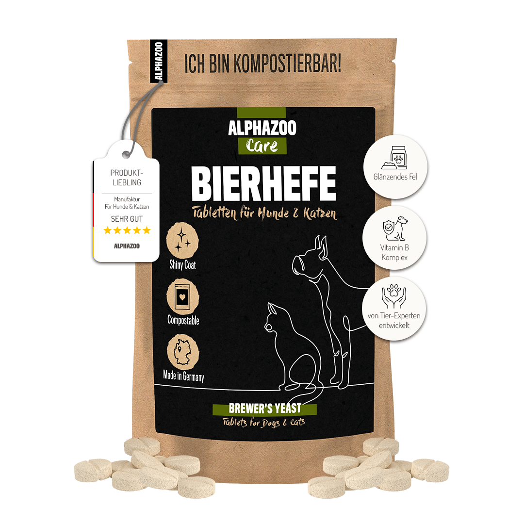 
                    Bierhefe Tabletten Bierhefe Tabletten – Biotin & B-Vitamine für Hunde & Katzen
                    