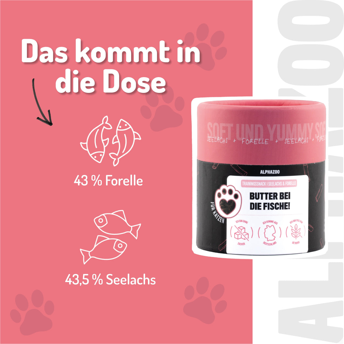 Butter Bei Die Fische! 65 g - ALPHAZOO
