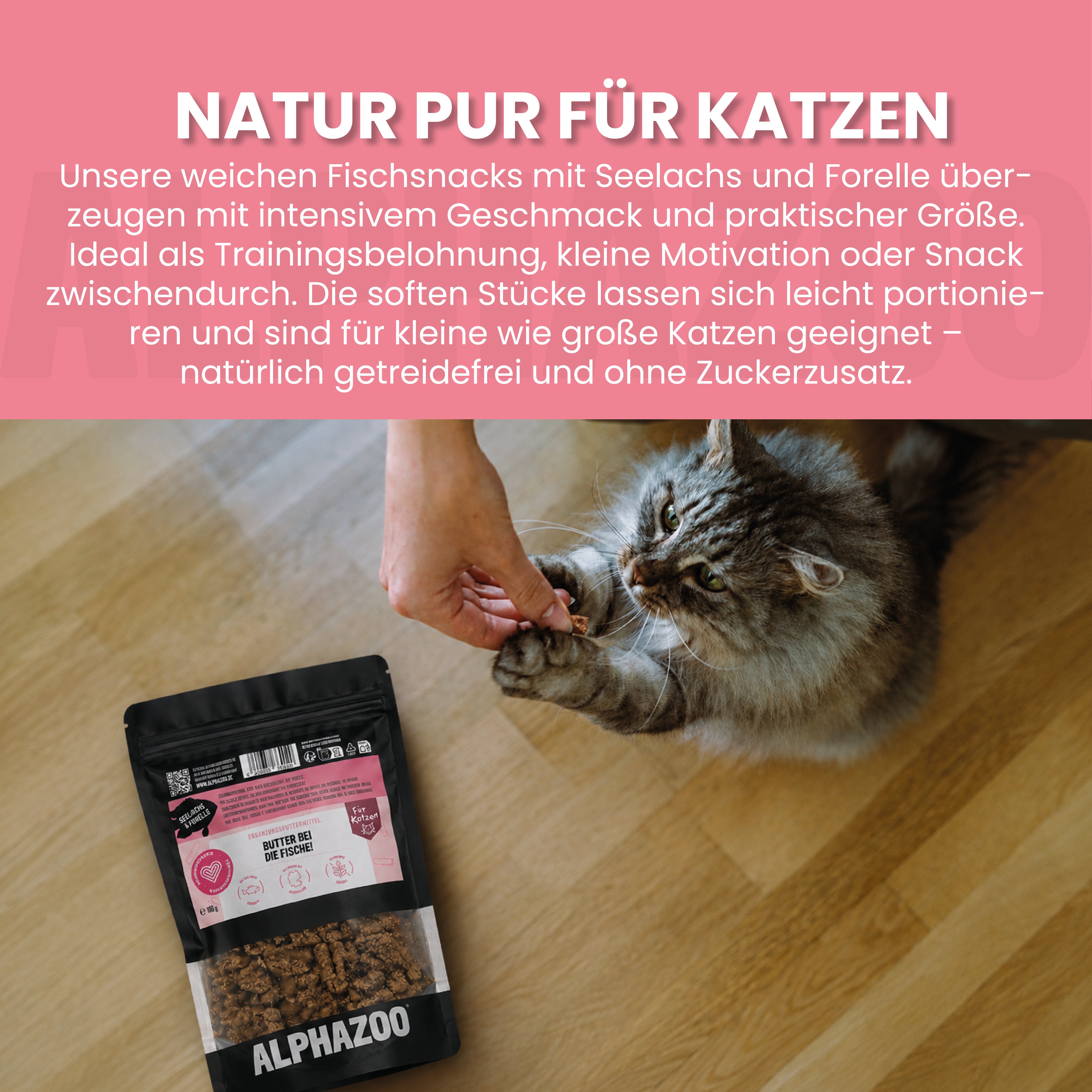 Butter Bei Die Fische! Butter Bei Die Fische – Fischsnacks für Katzen mit intensiver Geschmacksnote