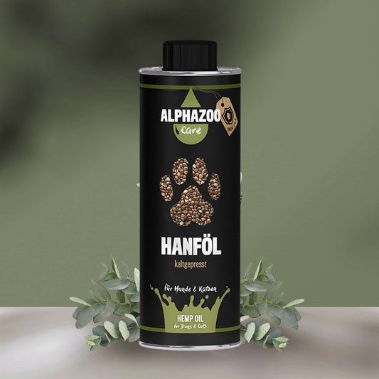 Premium hemp oil for dogs & cats I Relaxation and coat shine