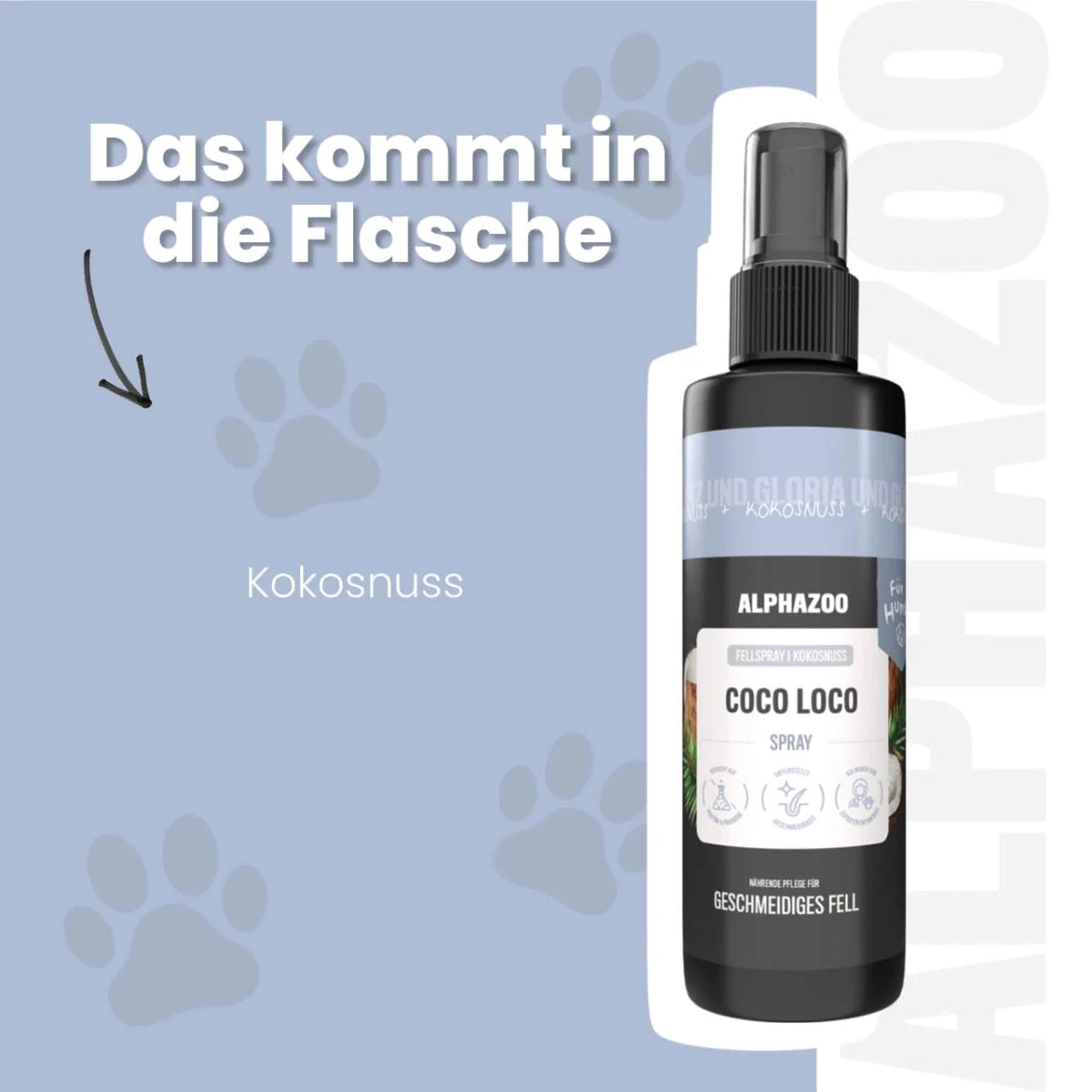 
                      Coco Loco Fellspray für Hunde Coco Loco Fellspray für Hunde – Glanz & Pflege mit Sheabutter
                      
