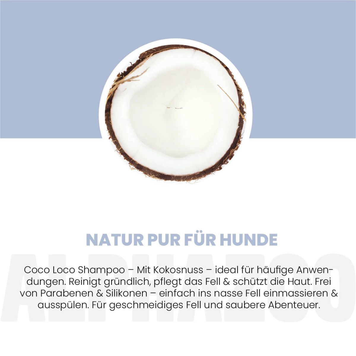 Coco Loco Shampoo für Hunde 250 ml Coco Loco Shampoo für Hunde – sanfte Reinigung & glänzendes Fell
