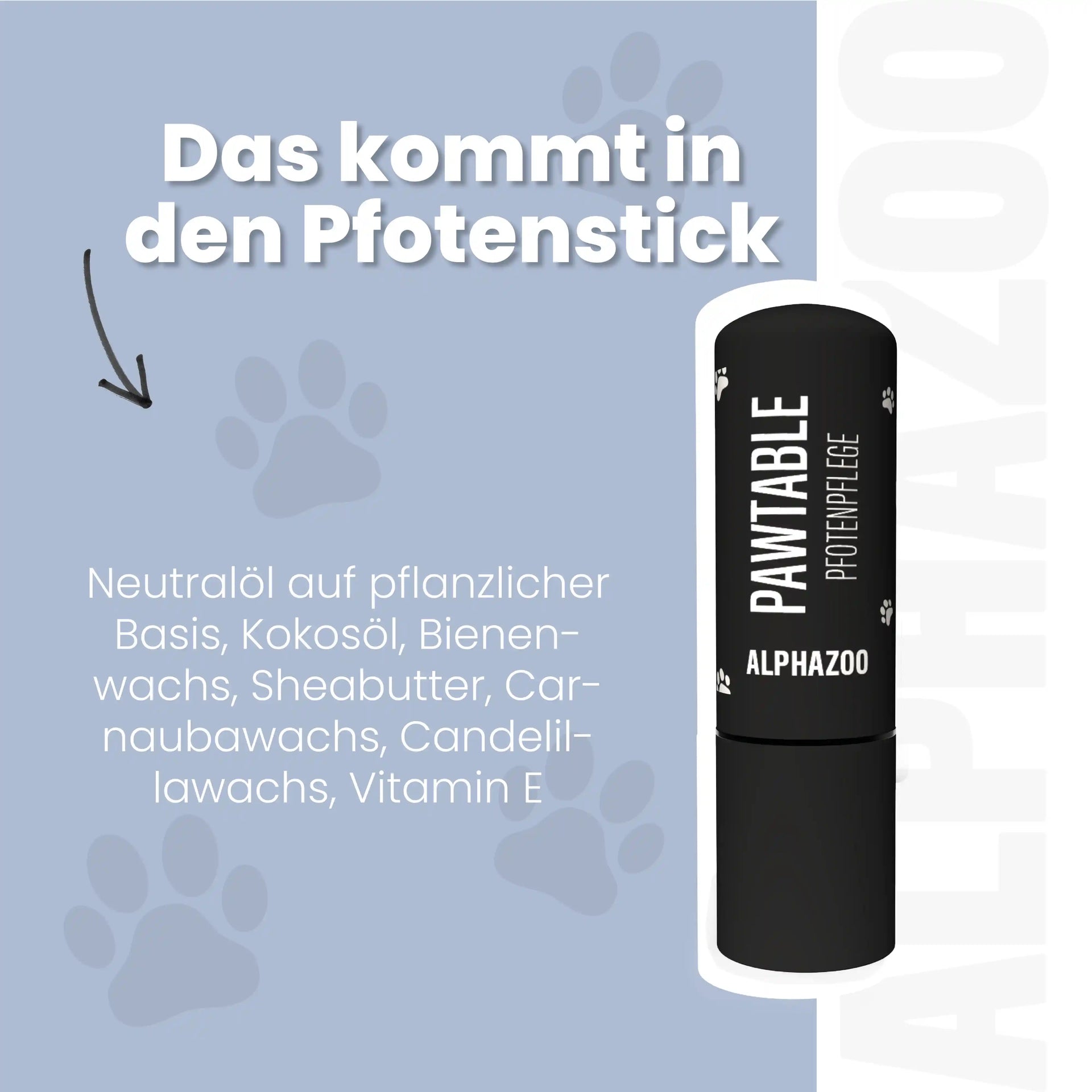 Pawtable Pfotenpflege für Hunde 4,6g