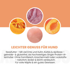 Ente + Huhn Nassfutter für Welpen