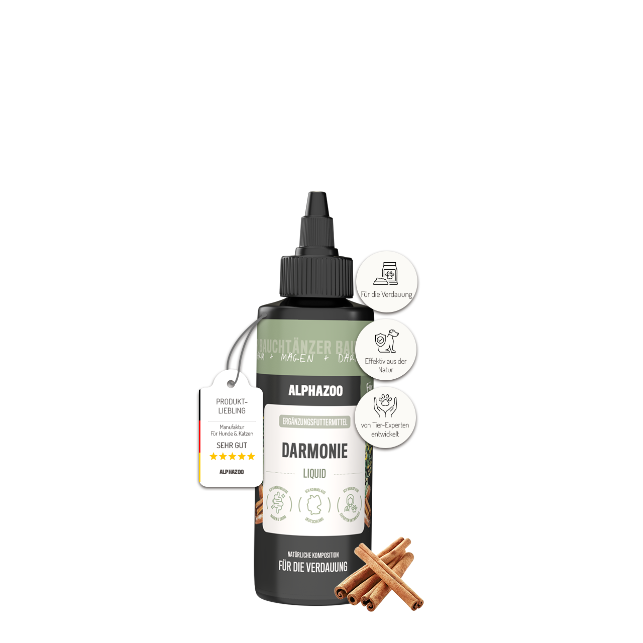 Darmonie Liquid für Hunde Darmonie Liquid für Hunde – Natürliche Harmonie für Magen und Darm